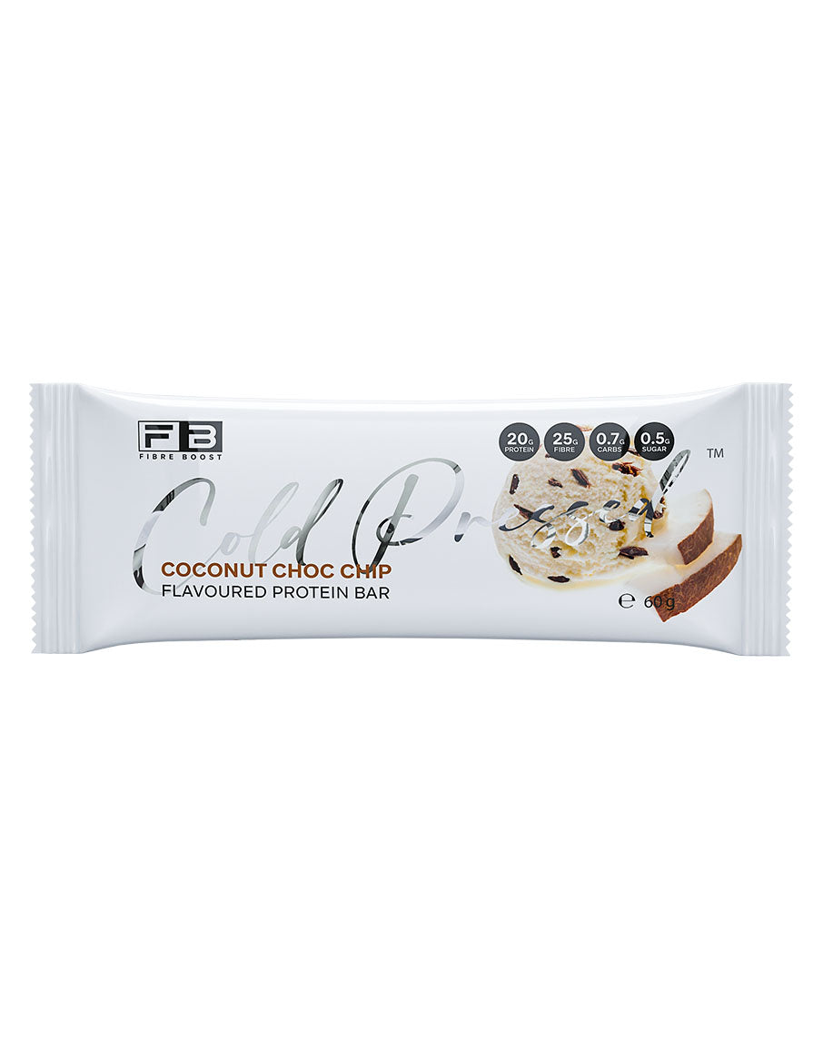 Protein Bars by Fibre Boost Coconut choc chip 1 Bar - Image 27