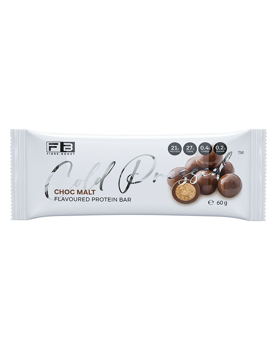 Protein Bars by Fibre Boost Choc Malt 1 Bar