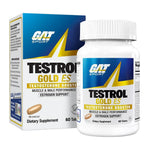 GAT - TESTROL GOLD ES, box and bottle front