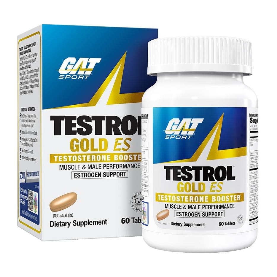 GAT - TESTROL GOLD ES, box and bottle front - Image 3