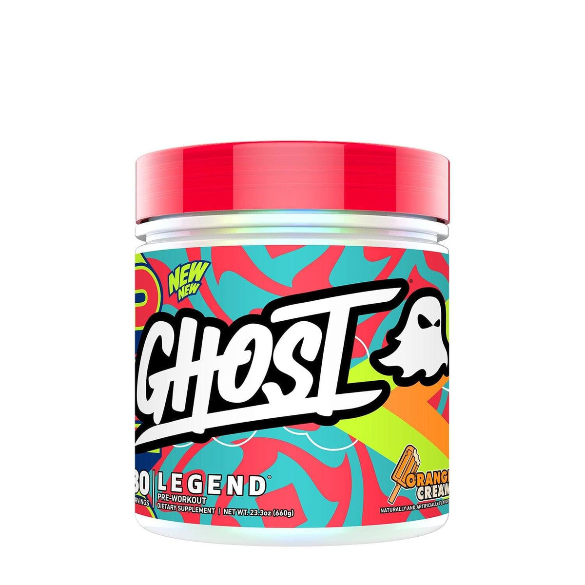 Ghost Legend V4 30 serves Orange Cream