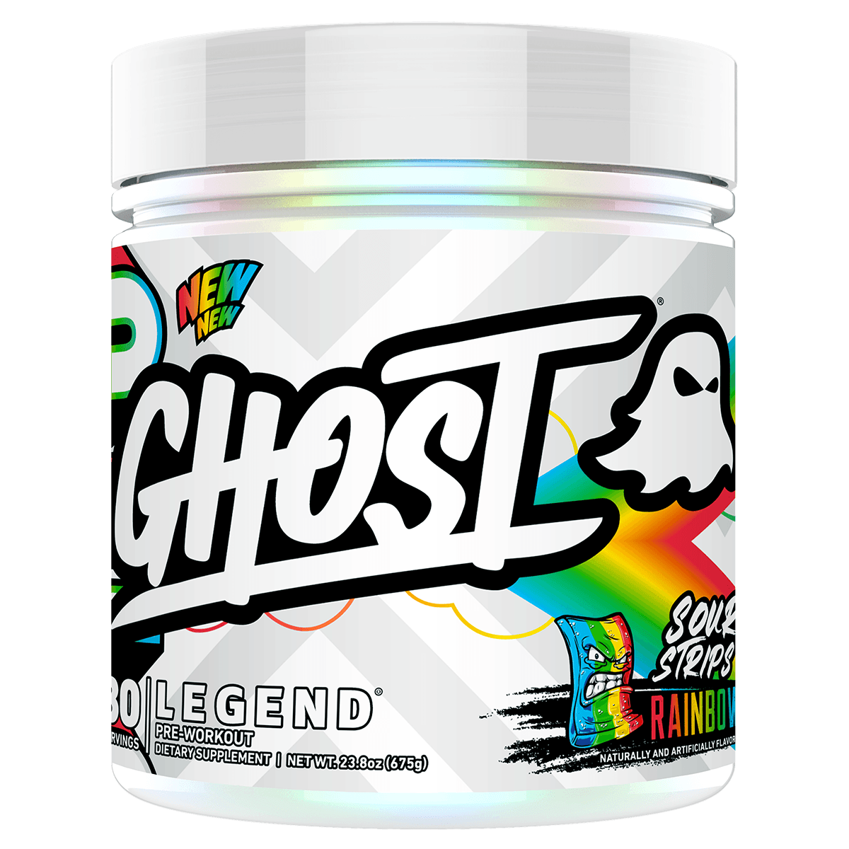 Ghost Legend V4 30 serves Sour Strips Rainbow - Image 5