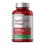 Horbaach Apple Cider Vinegar, 3200 mg 180 caplet bottle front