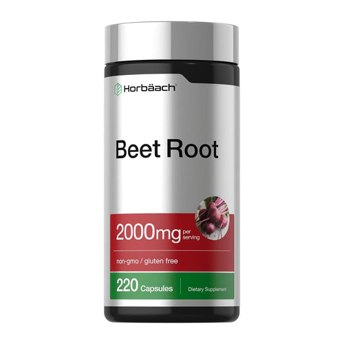 Beet Root 2000mg by Horbaach, front of bottle