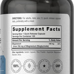 Horbäach Magnesium Bisglycinate | 120 Capsules