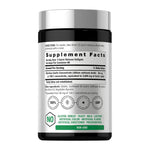 Horbaach Odorless Garlic 1200 mg, supplement facts panel