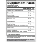 HumaSLIN Supplement Facts Label – 90 Capsules by Condemned Labz | SUPPS247 Australia

