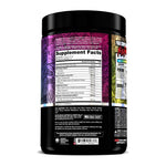Hyde Nightmare Pre-Workout by ProSupps, supplement facts side label