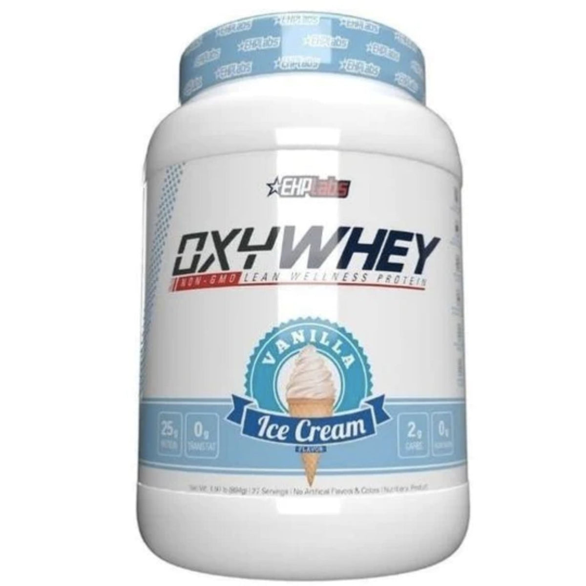Oxywhey by EHP Labs 2lb PROTEIN SUPPS247 2LB VANILLA ICE CREAM  - Image 2