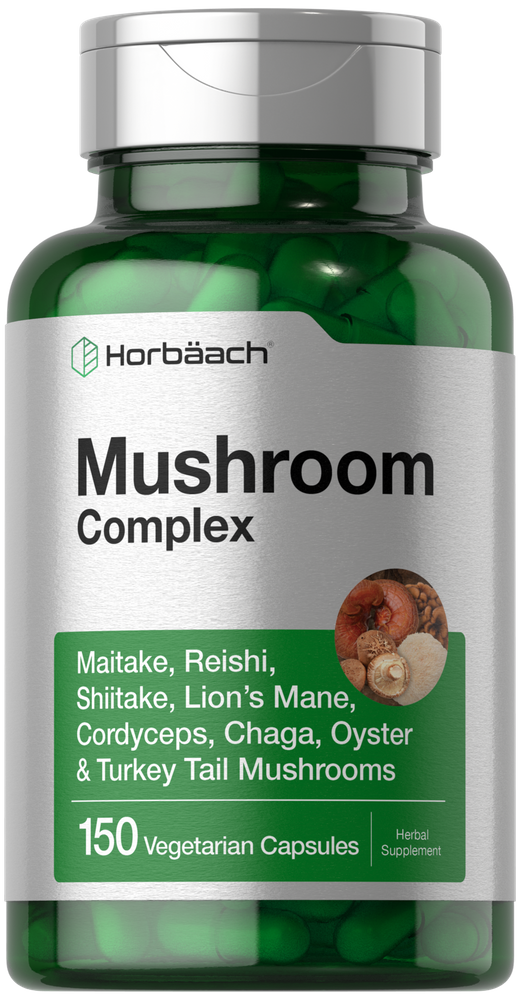 Mushroom Complex Capsules 150 Count by Horbaach - Image 1