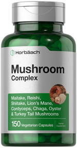 Mushroom Complex Capsules 150 Count by Horbaach