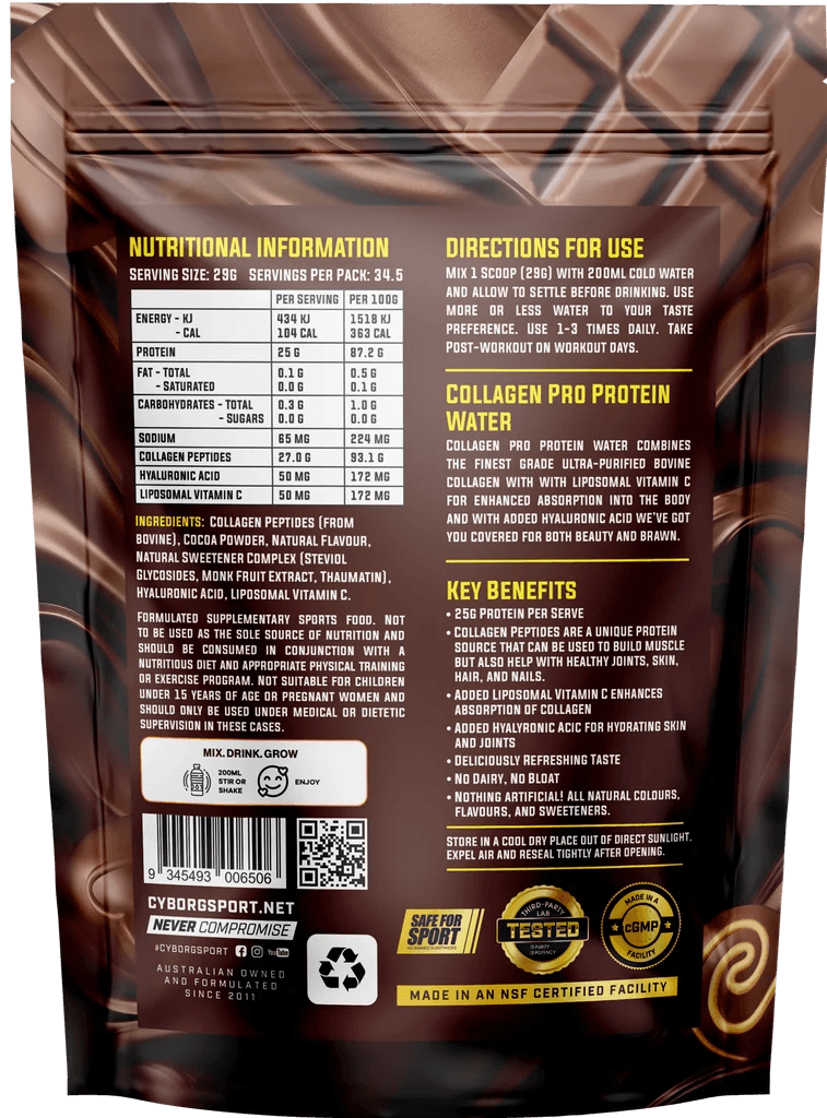 Collagen Pro Protein Water By Cyborg Sports - Image 6