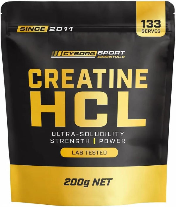Cyborg Sport Creatine HCL 200g – 133 Serves