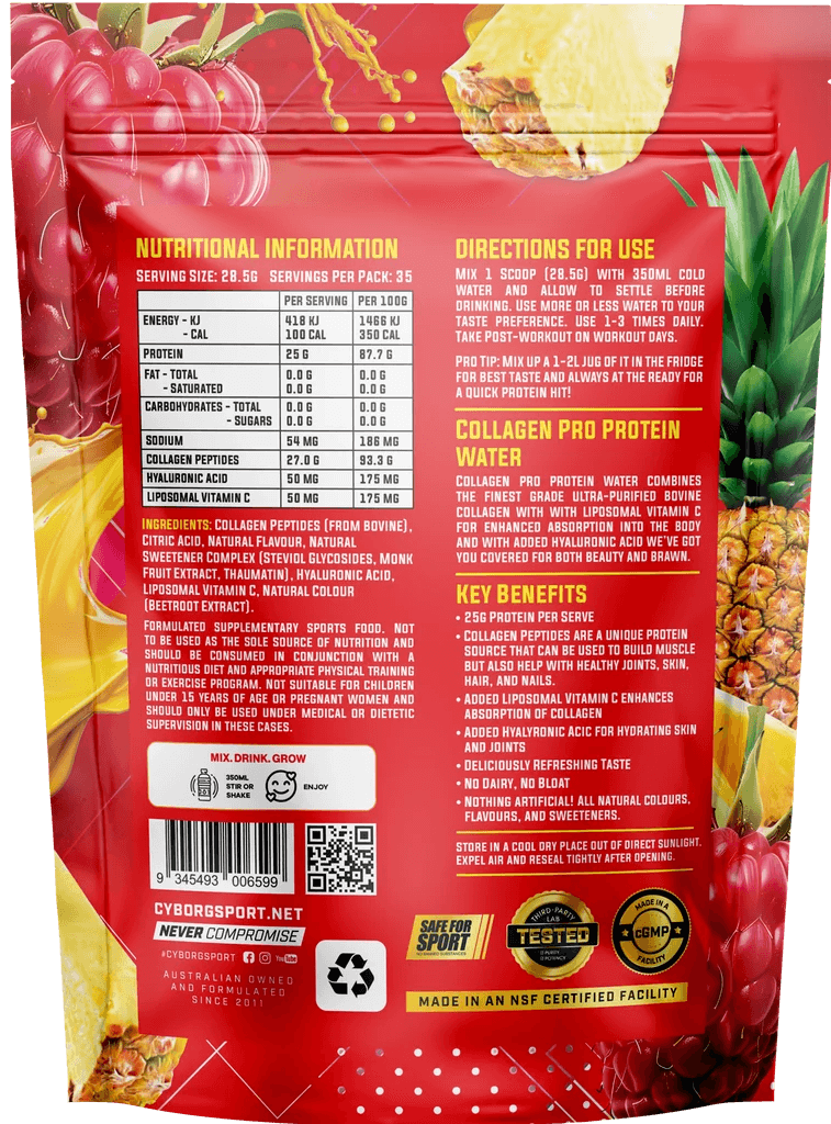 Collagen Pro Protein Water By Cyborg Sports - Image 14