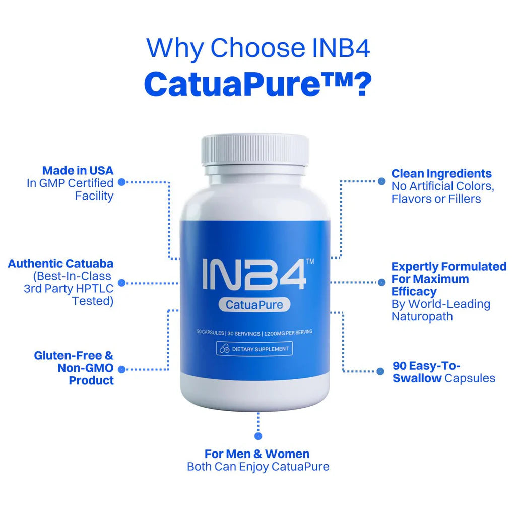 CatuaPure 90 Capsules, By INB4 - Image 5