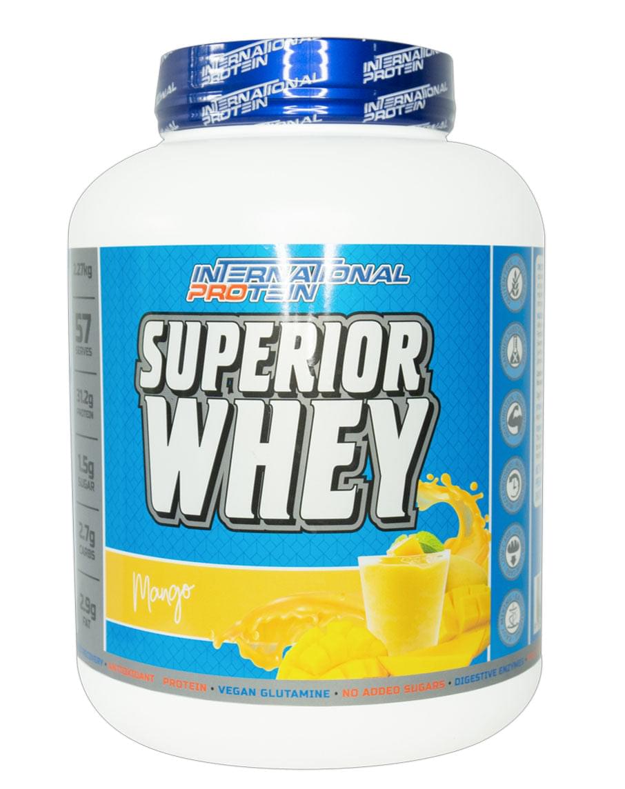 Superior whey protein by International Protein Mango 2.27 Kg