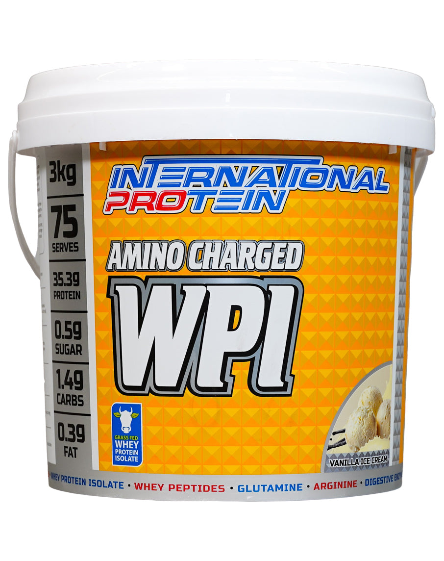 Amino Charged WPI - By International Protein 3 Kg1 Vanilla 3 kg - Image 8