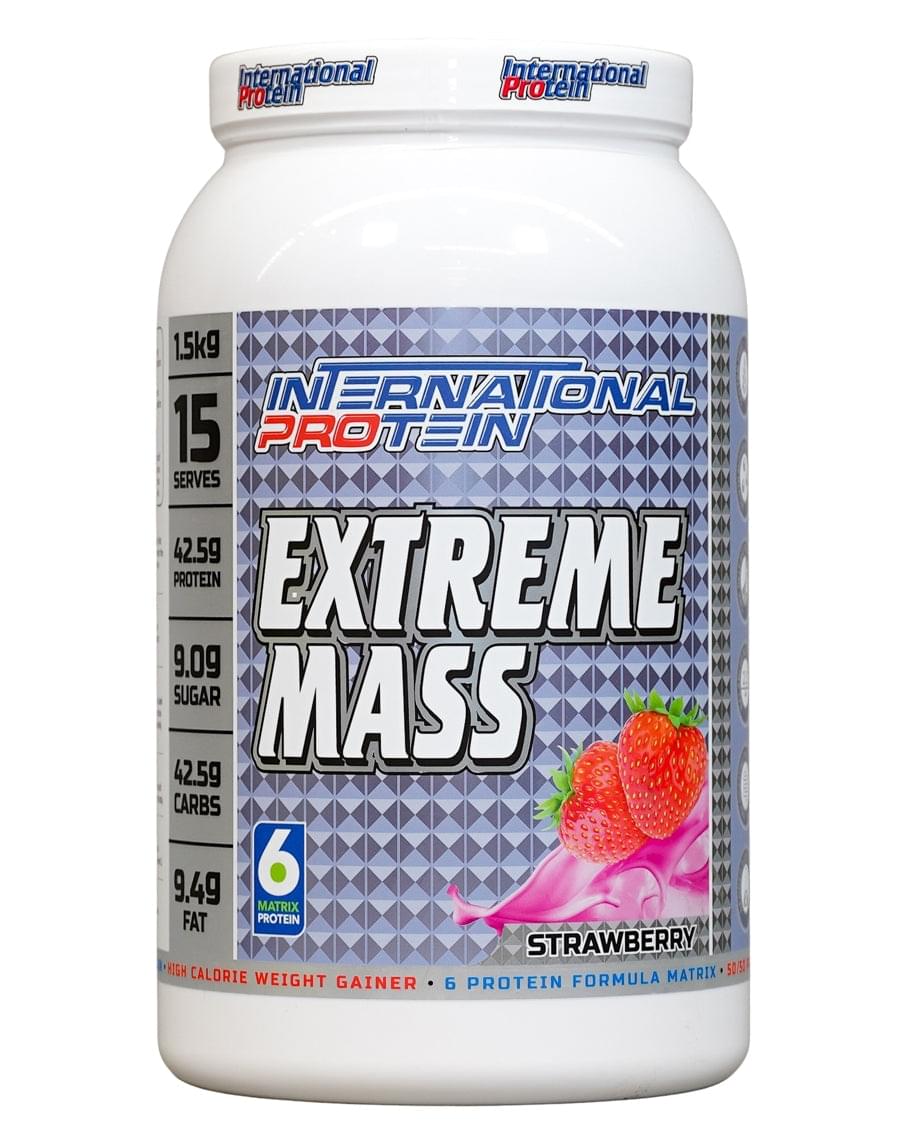 Extreme Mass by International Protein 1.5 kg STRAWBERRY - Image 9
