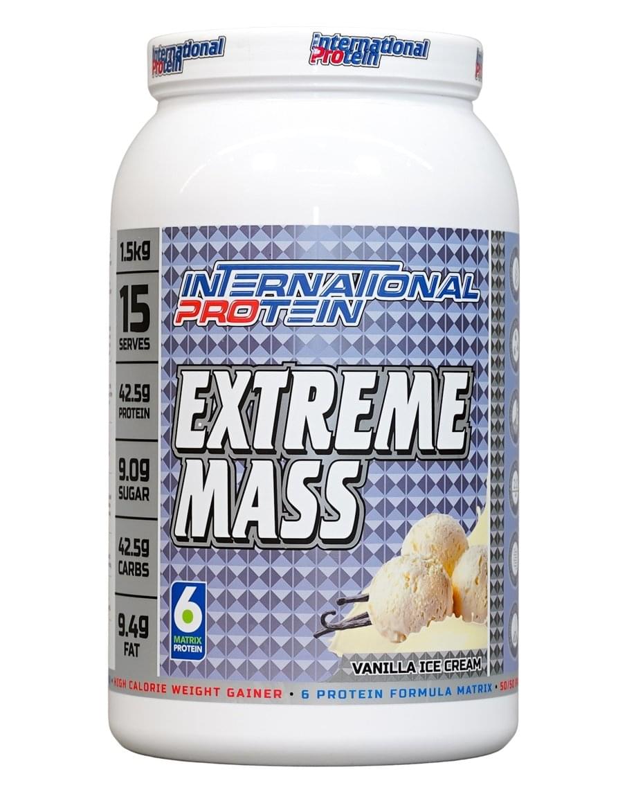 Extreme Mass by International Protein 1.5 kg VANILLA ICE CREAM - Image 8