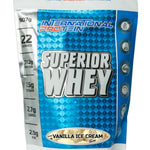 Superior whey protein by International Protein Vanilla Ice Cream 907 G