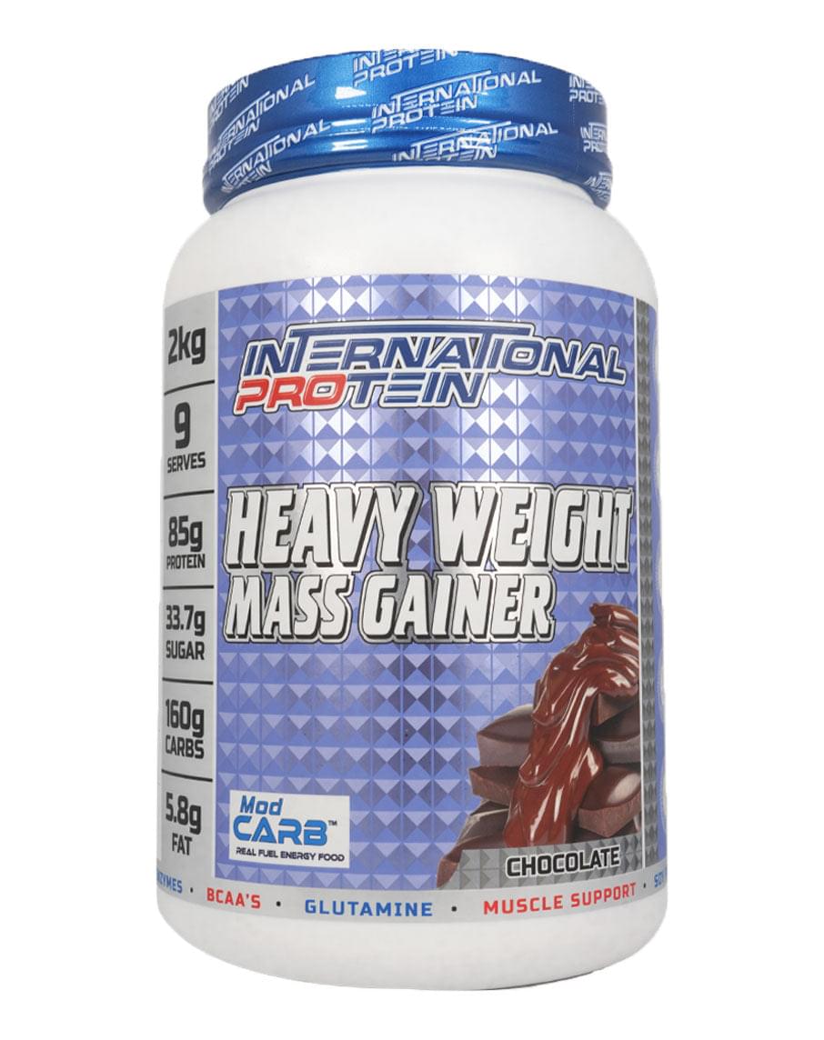 International Protein Heavy Weight Mass Gainer 2 kg Chocolate