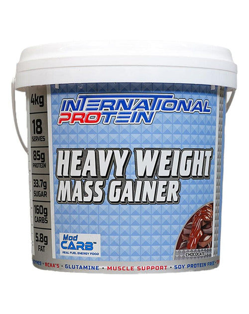 International Protein Heavy Weight Mass Gainer 4 kg Chocolate