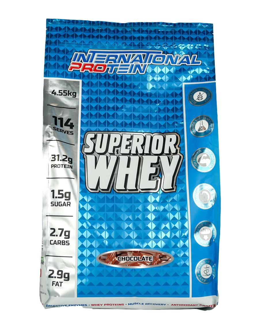 Superior whey protein by International Protein Chocolate 4.55 kg - Image 5