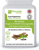 KSM-66 Ashwagandha with Organic Black Pepper by Healthy Care