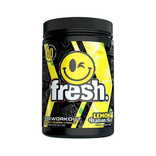 Fresh Preworkout, By Fresh Supps PRE WORKOUT Fresh Supps Lemon Italian Ice 