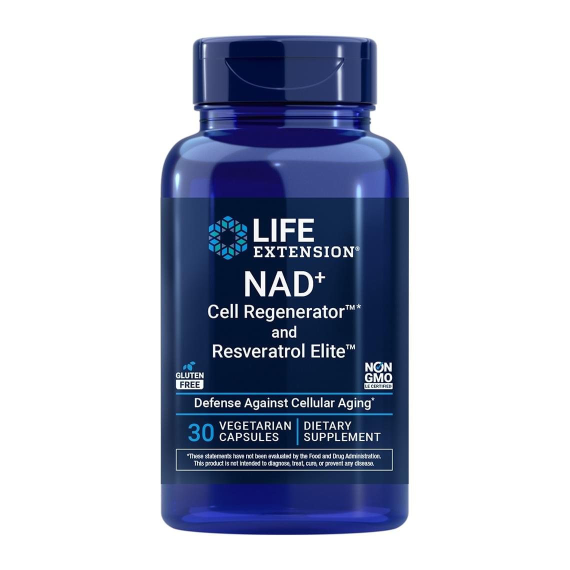 Life Extension, NAD+ Cell Regenerator, front of bottle - Image 1