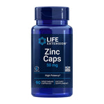 Life Extension Zinc Caps, front of bottle