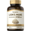 Piping Rock Lions Mane Mushroom Supplement 2100mg | 120 Capsules SUPPS247 