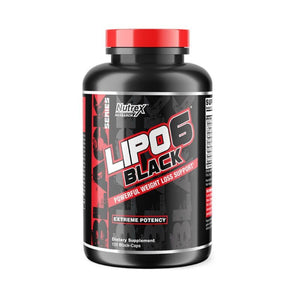 Nutrex Research LIPO-6 Black - 120 Capsules fat burner at  SUPPS247