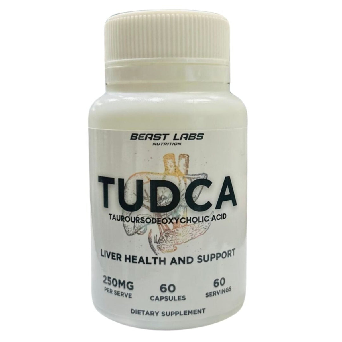 Tudca 250mg by Beast Labs Nutrition General beast labs  - Image 1