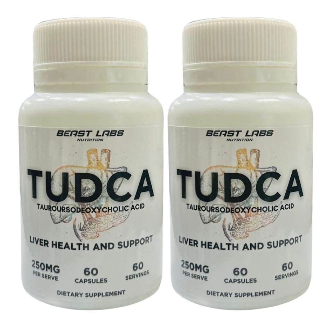 Tudca by Beast Labs Nutrition - twin pack liver support supps247 