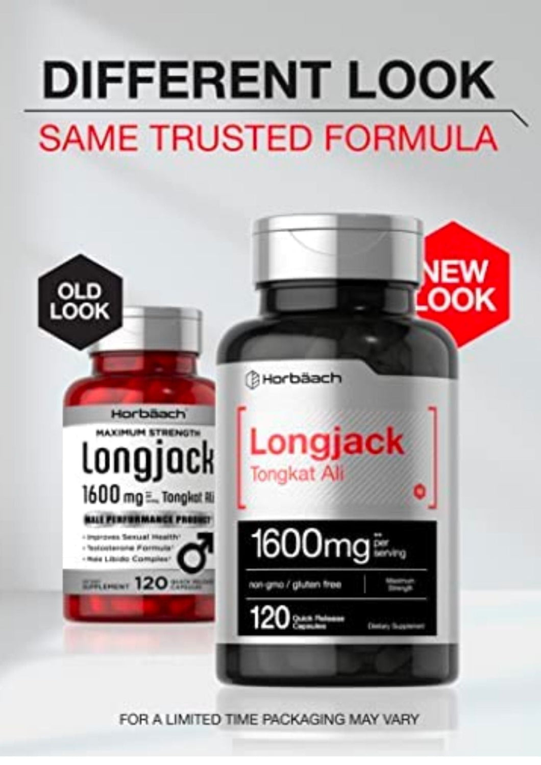 Longjack Tongkat Ali 1600 mg General SUPPS247 120 cap 