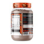 MuscleSport Lean Whey Iso Hydro Protein 2LB, back label