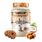 MuscleSport Lean Whey Iso Hydro Protein 2LB, Caramel Coconut tub front