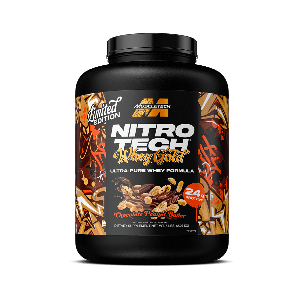 MuscleTech Nitro Tech 100% Whey Gold 5 lbs Chocolate peanut butter - Image 7