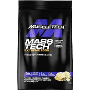 Muscletech Mass Tech Extreme 2000 12 lbs mass gainer SUPPS247 