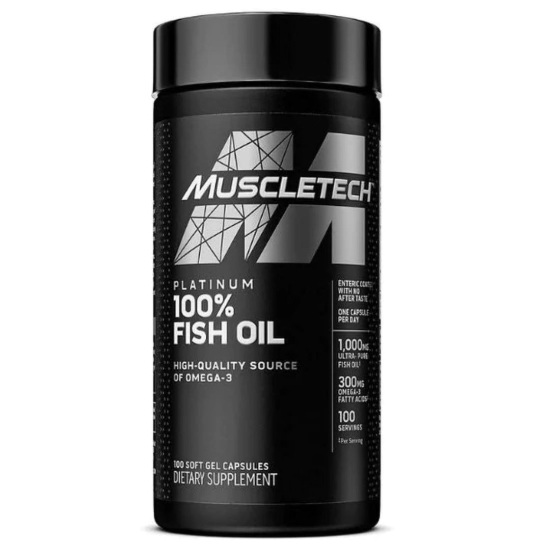MuscleTech Platinum 100% Fish Oil omega 3 SUPPS247 