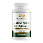 Nature best Magnesium Glycinate, front of bottle