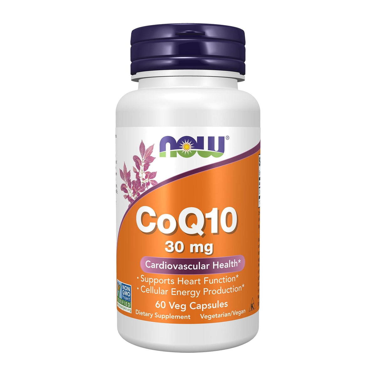 CoQ10 by Now Foods, 30 mg front of bottle - Image 1