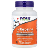 NOW Foods, L-Tyrosine, 750 mg, 90 Capsules