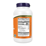 Psyllium Husk Powder 340gm by NOW Sport, nutrition facts panel