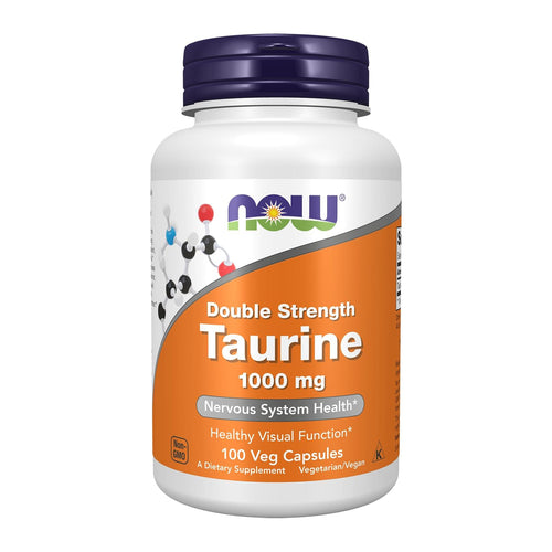 Taurine 1000mg BY NOW FOODS, front of bottle