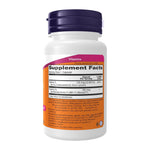 NOW Mega D-3 & MK-7 with Vitamins D-3 & K-2, 60 Veg Capsules, supplement facts panel