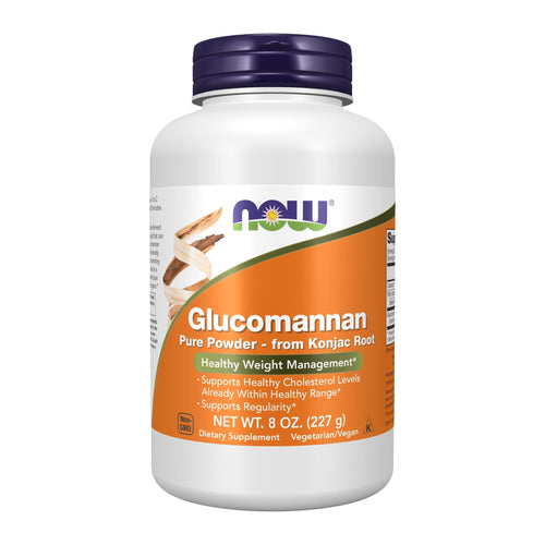 NOW Supplements, Glucomannan, front of jar