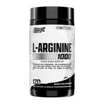Nutrex L Arginine 1000mg | Nitric Oxide Supplement, front of bottle