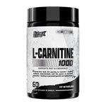 Nutrex Research L-Carnitine 1000 – 120 Capsules, 60 capsule bottle front